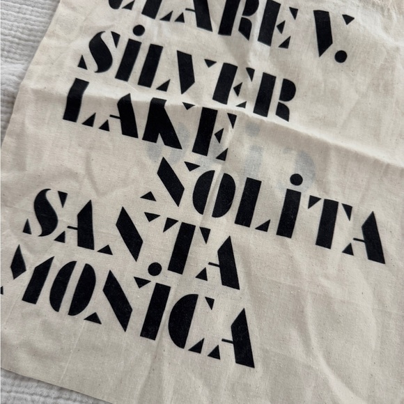 Clare V Lightweight Cotton Tote Bag - Picture 2 of 9